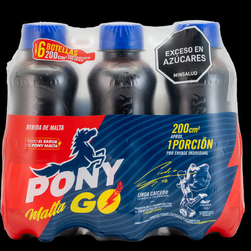 BEBIDA DE MALTA PONY 6U 1980M PET